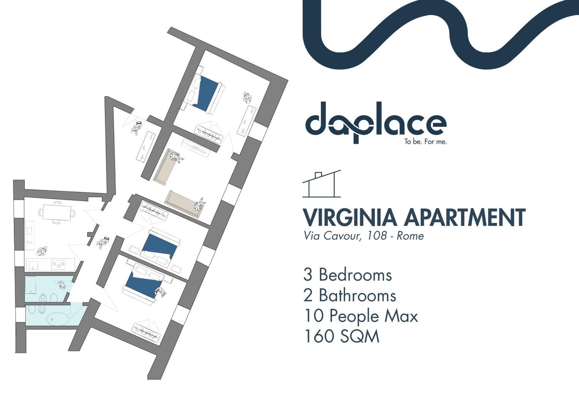 Daplace - Virginia Apartment Rom Eksteriør billede